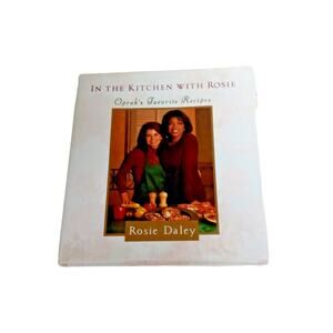 In the Kitchen with Rosie Oprahs Favorite Recipe Cookbook Low Fat Food 1994 VTG